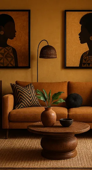 Das ist die Fusion, die jeder will: Afro-Modernism im Zuhause