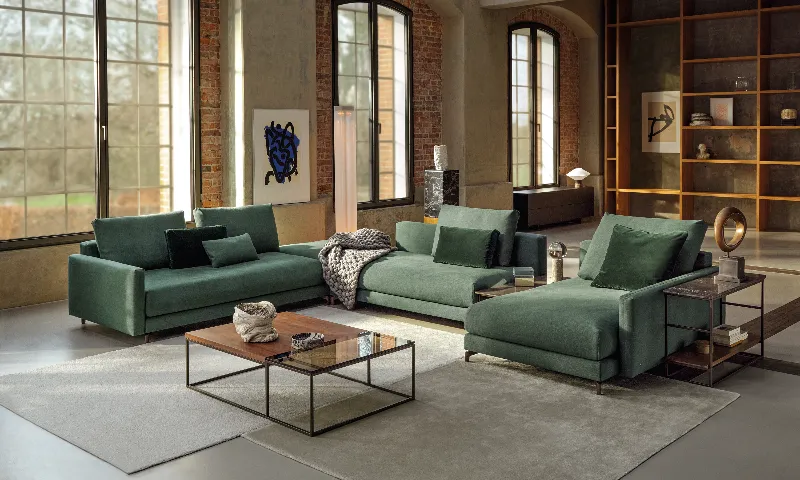 Moderne trifft auf den industriellen Charme im Wohnzimmer