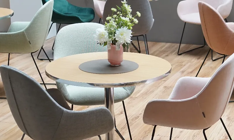 Colour Match bei den Esszimmerstühlen